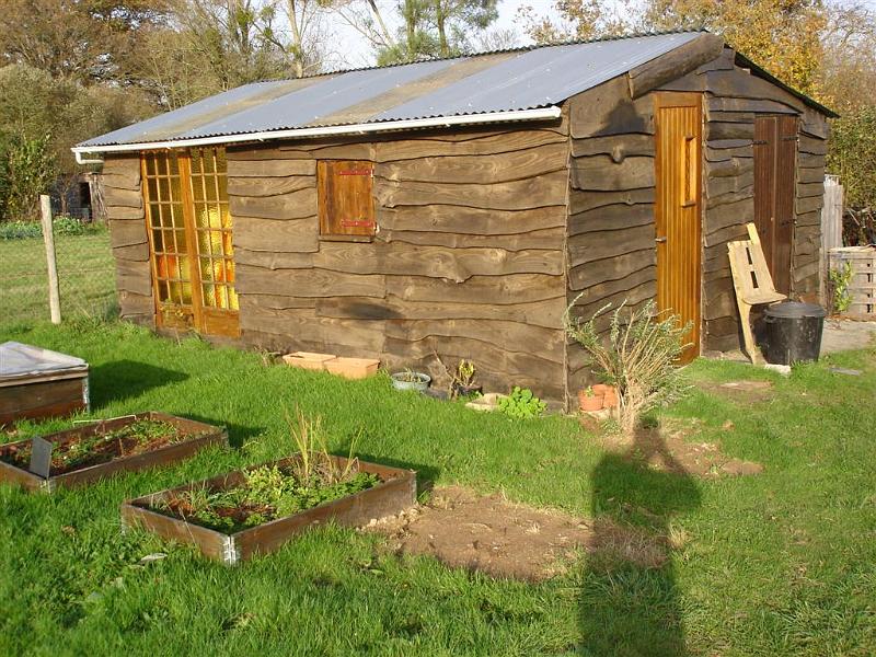 la cabane est toujours en forme
